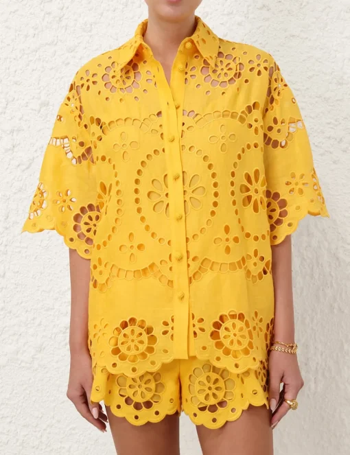 Pop Embroidered Shirt