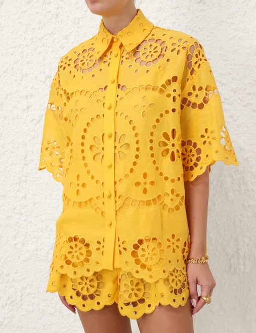 Pop Embroidered Shirt