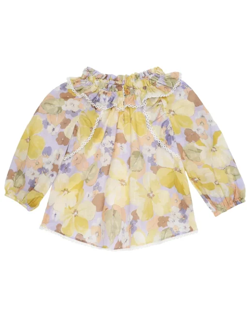 Pop Gather Neck Smock