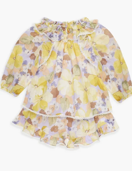 Pop Gather Neck Smock