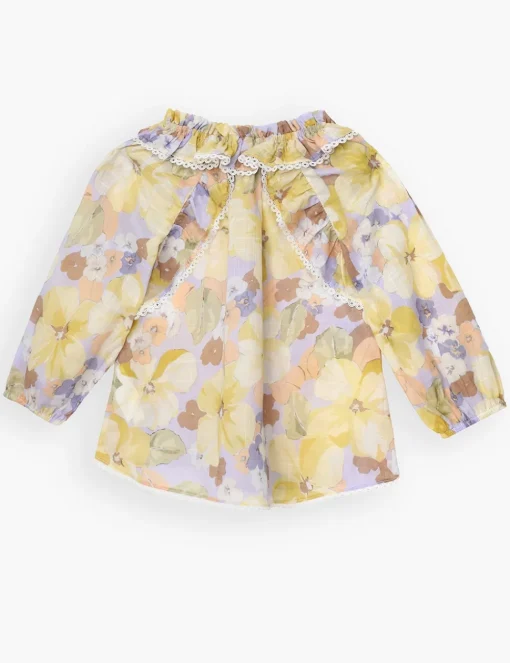Pop Gather Neck Smock