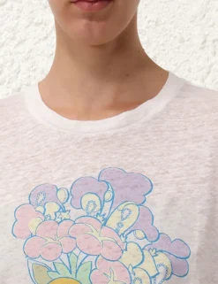 Pop Printed Straight Tee