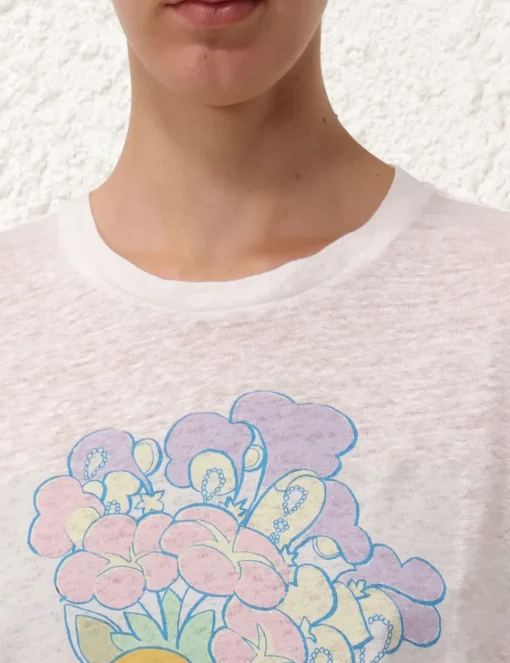 Pop Printed Straight Tee