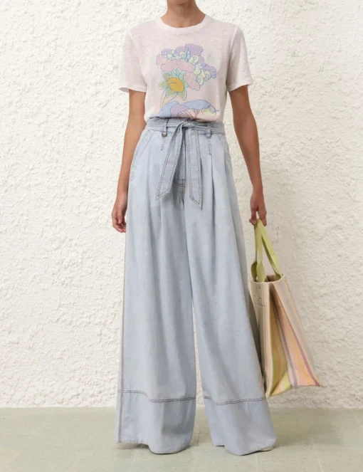 Pop Printed Straight Tee