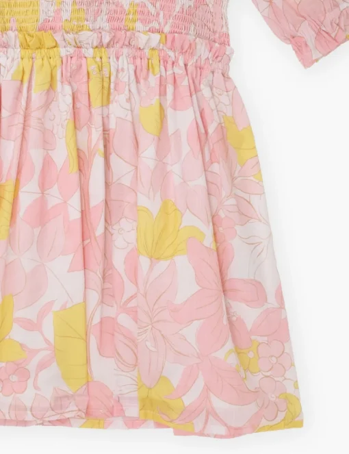 Pop Puff Sleeve Dress