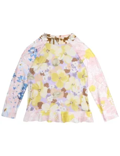 Pop Spliced Frill Rashie