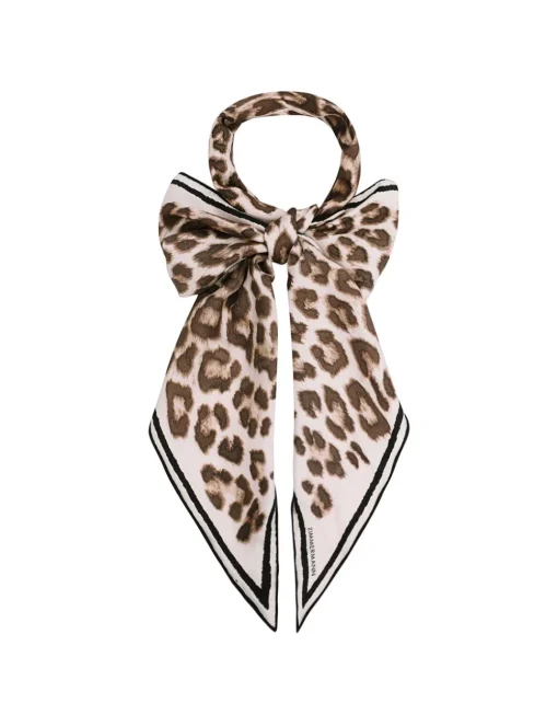 Printed Silk Neck Scarf