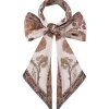 Printed Silk Neck Scarf