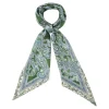Printed Silk Neck Scarf