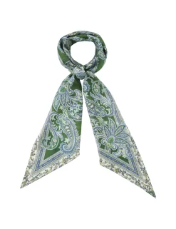 Printed Silk Neck Scarf