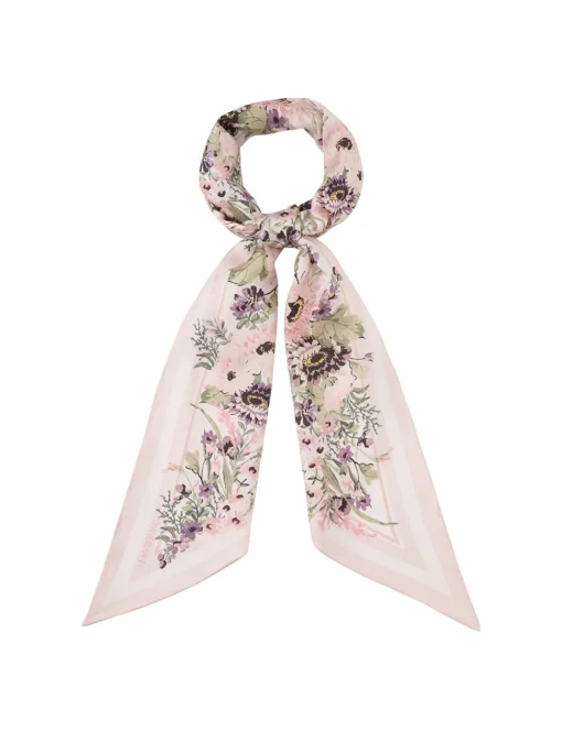 Printed Silk Neck Scarf