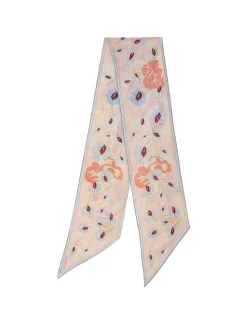 Printed Silk Neck Scarf