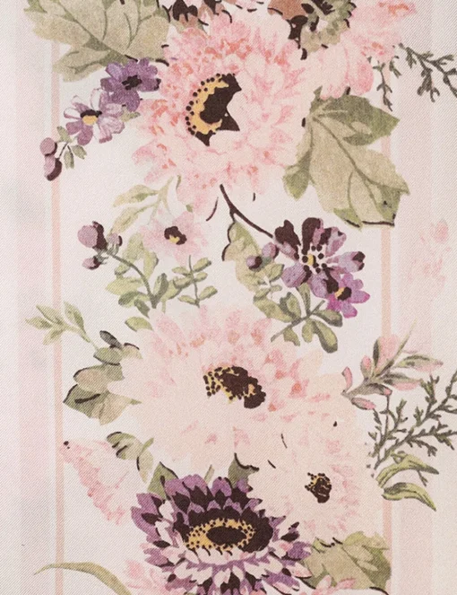 Printed Silk Neck Scarf