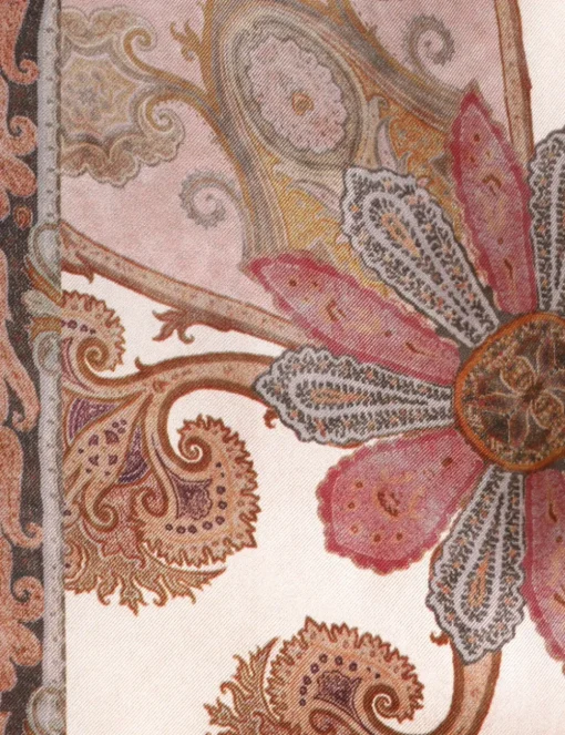 Printed Silk Neck Scarf