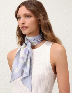 Printed Silk Neckscarf