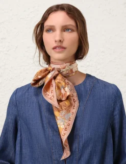 Printed Silk Neckscarf