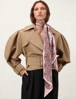 Printed Silk Neckscarf