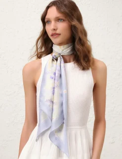 Printed Silk Neckscarf