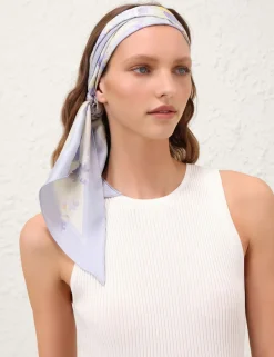 Printed Silk Neckscarf