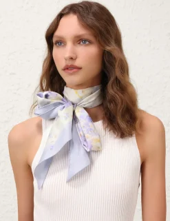 Printed Silk Neckscarf