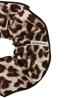 Printed Silk Scrunchie