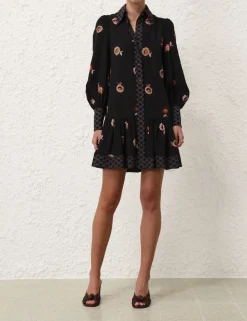 Pussybow Mini Dress