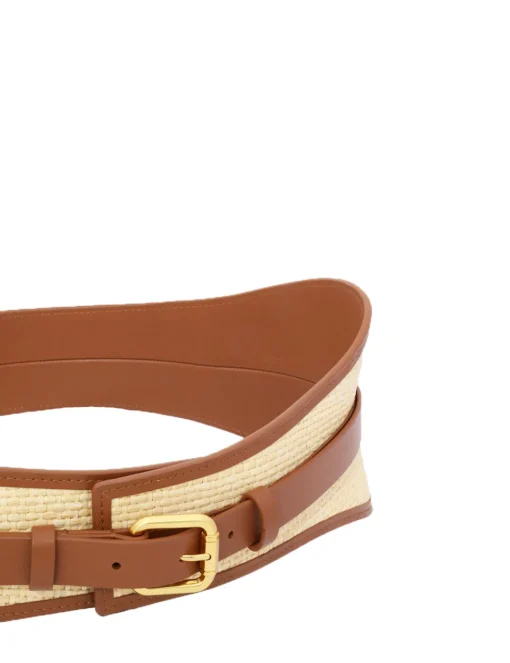 Raffia Belt 100