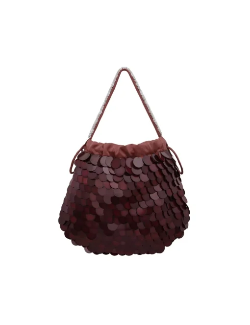 Sequin Embroidered Pouch