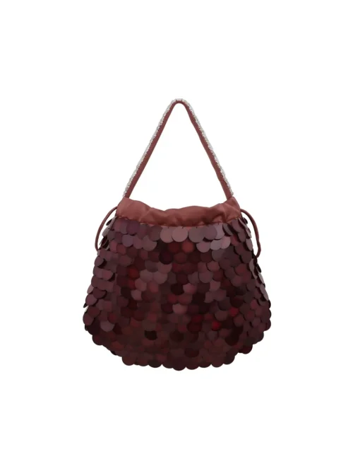 Sequin Embroidered Pouch