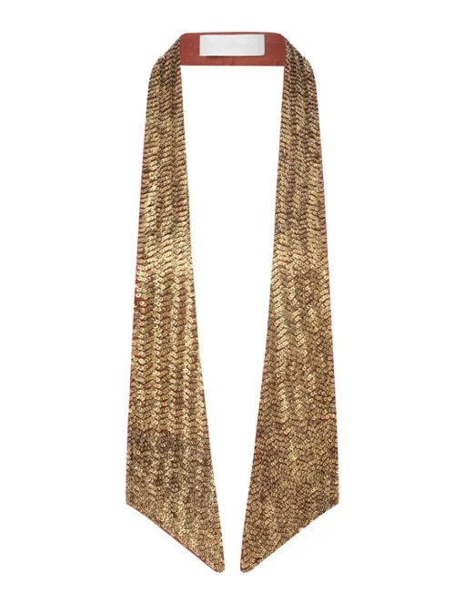 Sequin Neck Scarf