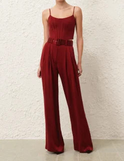 Silk Corset Top