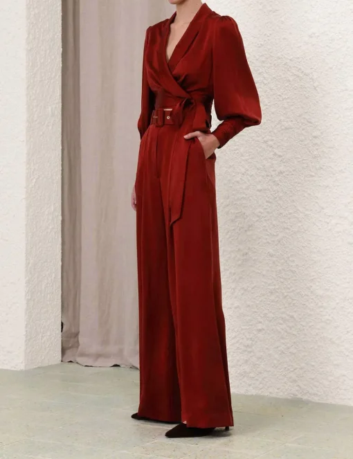 Silk Wrap Top