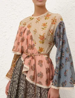 Tallow Asymmetric Mini Dress