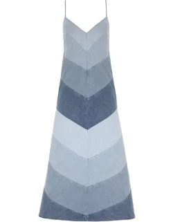 Tallow Chevron Maxi Dress