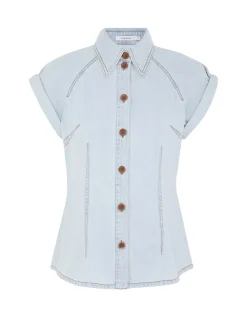 Tallow Denim Blouse