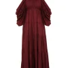Tallow Gathered Maxi Dress