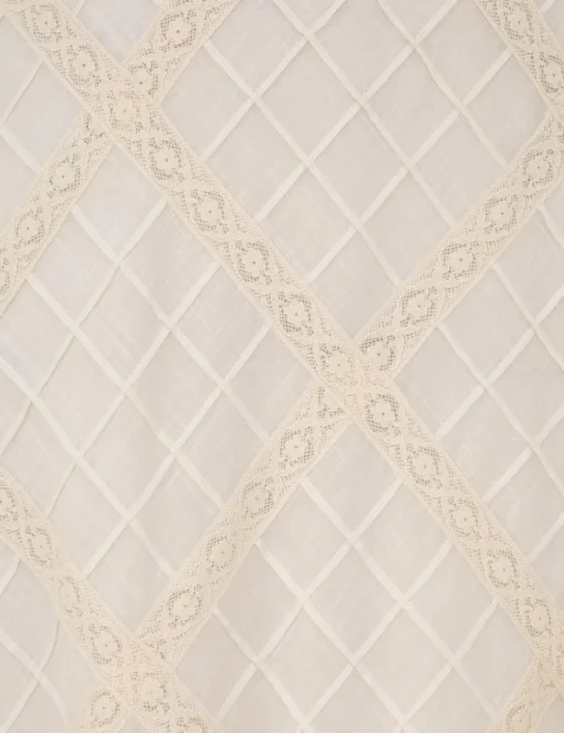 Tallow Lace Trim Bias Skirt