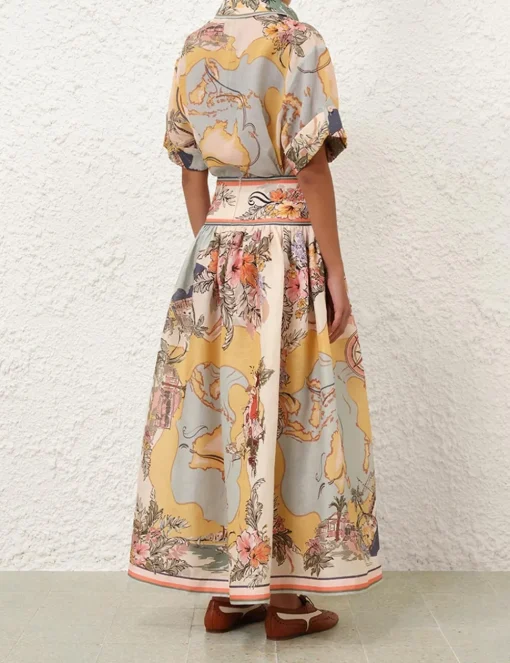Tallow Midi Skirt