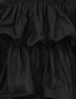 Tallow Tiered Ruffle Gown