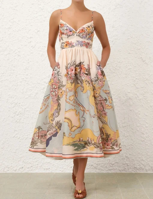 Tallow Tucked Bodice Dress