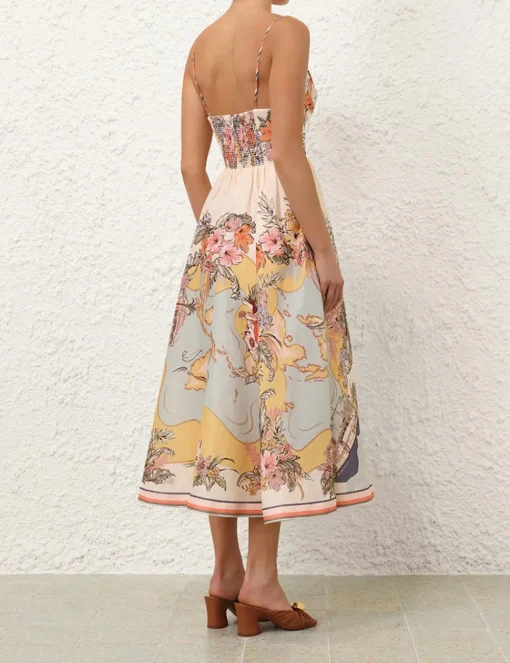 Tallow Tucked Bodice Dress