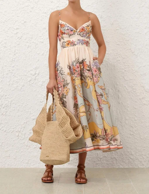 Tallow Tucked Bodice Dress