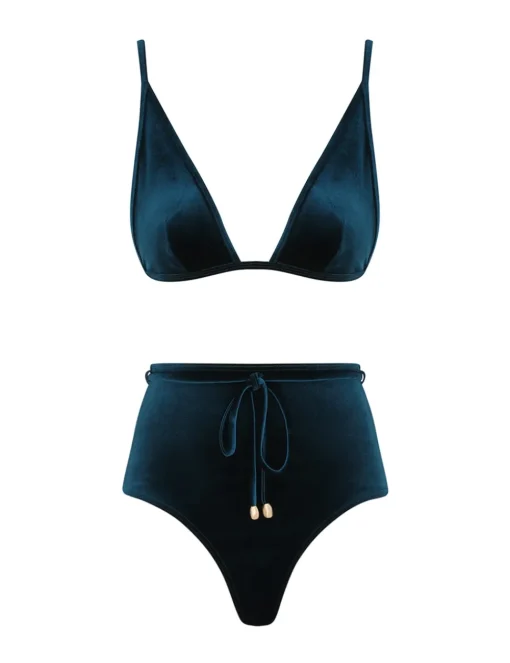 Tallow Velvet Tri Bikini