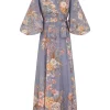 Tallow Wrap Midi Dress