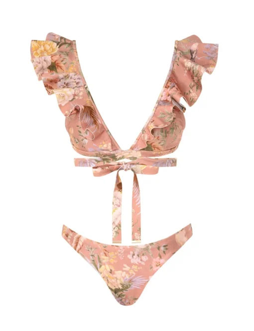 Tallow Wrap Ruffle Bikini