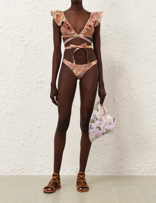 Tallow Wrap Ruffle Bikini