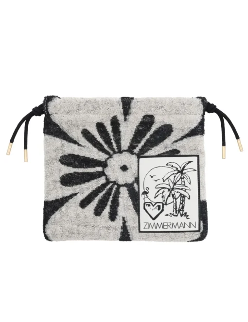 Towelling Drawstring Pouch
