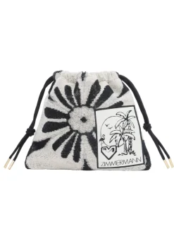 Towelling Drawstring Pouch