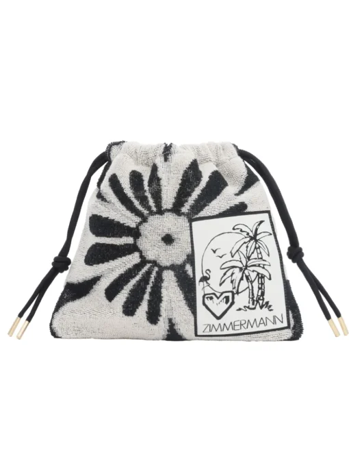 Towelling Drawstring Pouch