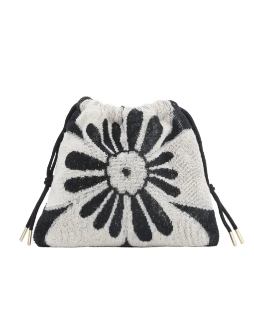 Towelling Drawstring Pouch